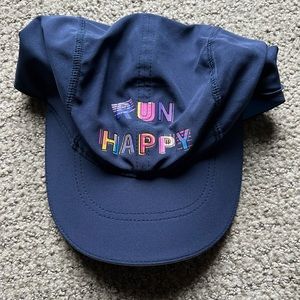 Run Happy Navy Hat